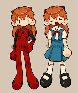 Asuka from Neon Genesis Evangelion