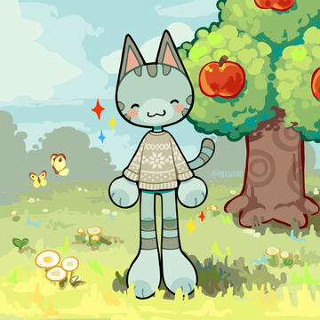 Lolly from Animal Crossing